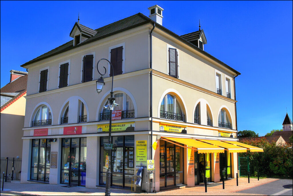 Vitrine de l’Agence Val d’Europe